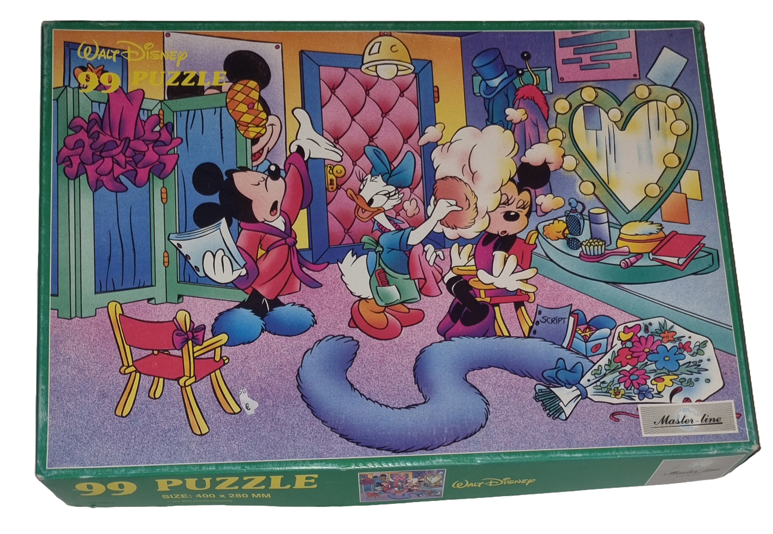 Master-line Walt Disney Daisy Duck und Mickey Mouse Puzzle 99 Teile